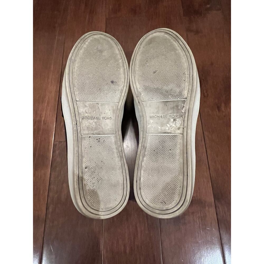 Michael Kors Collection Black Patent Leather Bow Slip On Sneakers Women Size 8.5 - Picture 7 of 10